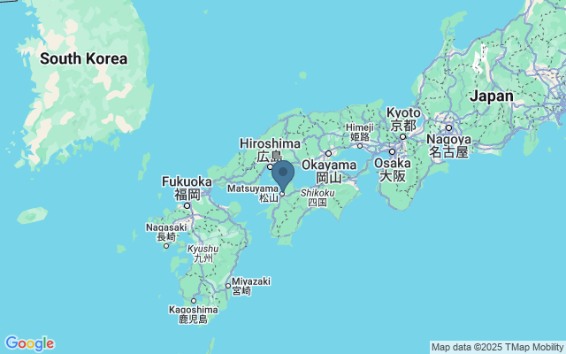 Kaart met locatie Dogo Onsen